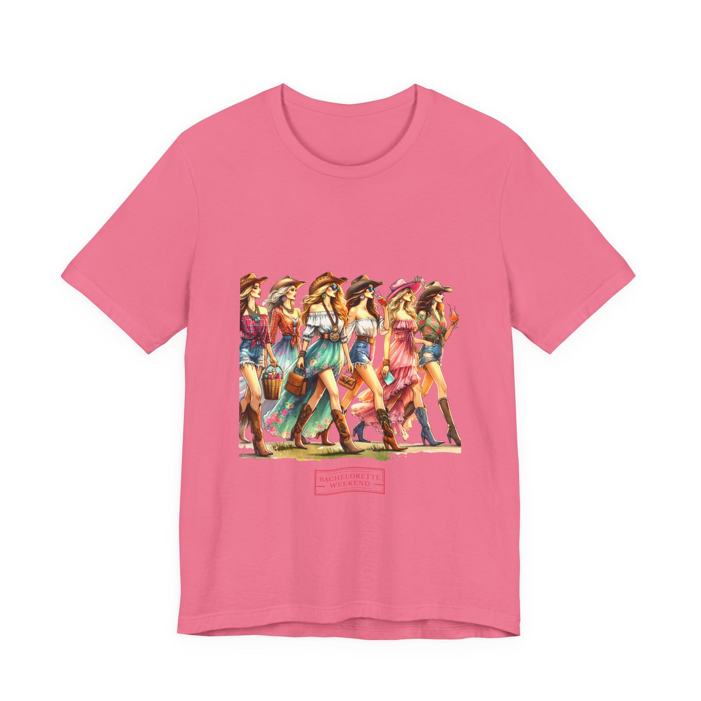 Cowgirl Bridal Party Tee, Perfect for Bachelorette Bash, Country Bride Tribe Top, Bridesmaid Gift, Wedding Celebration Shirt