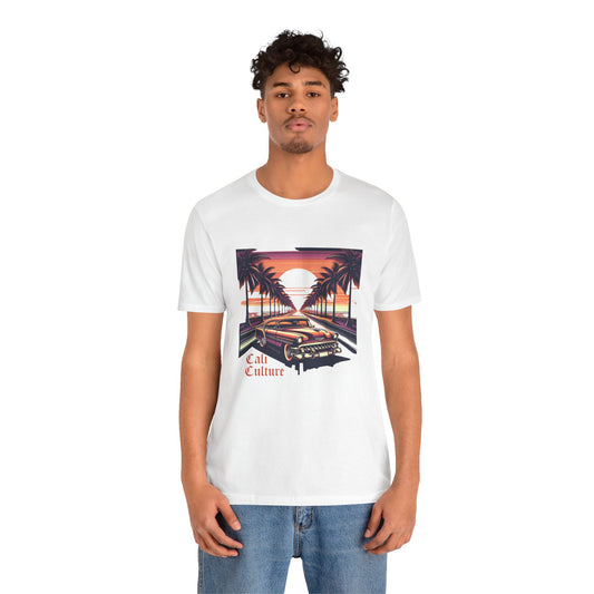 California Lowrider T-Shirt, SoCal Car Culture Graphic Tee, West Coast Street Style Shirt, Urban Chic Fashion Top, Retro Vintage Cars
