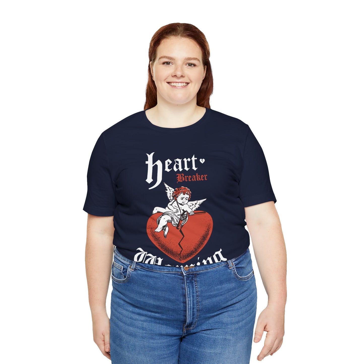 Heartbreaker Spicy Warning Unisex Tee, Unisex Jersey Shirt, Funny Graphic T-Shirt, Novelty Top, Gift for Him or Her, Short Sleeve Clothing