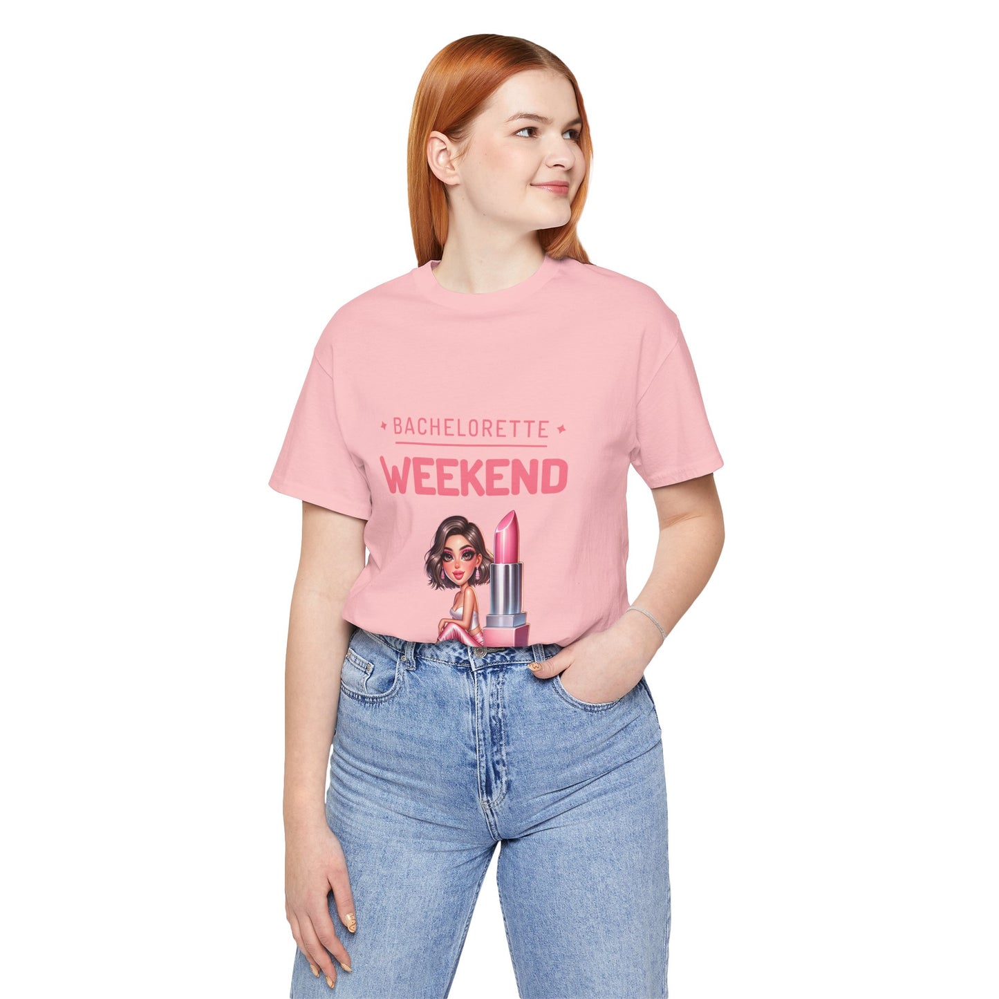 Bachelorette Weekend T-Shirt, Fun Bridal Party Tee, Unisex Shirt for Celebrations, Girls Night Out, Hen Party Attire, Gift for Bridesmaids
