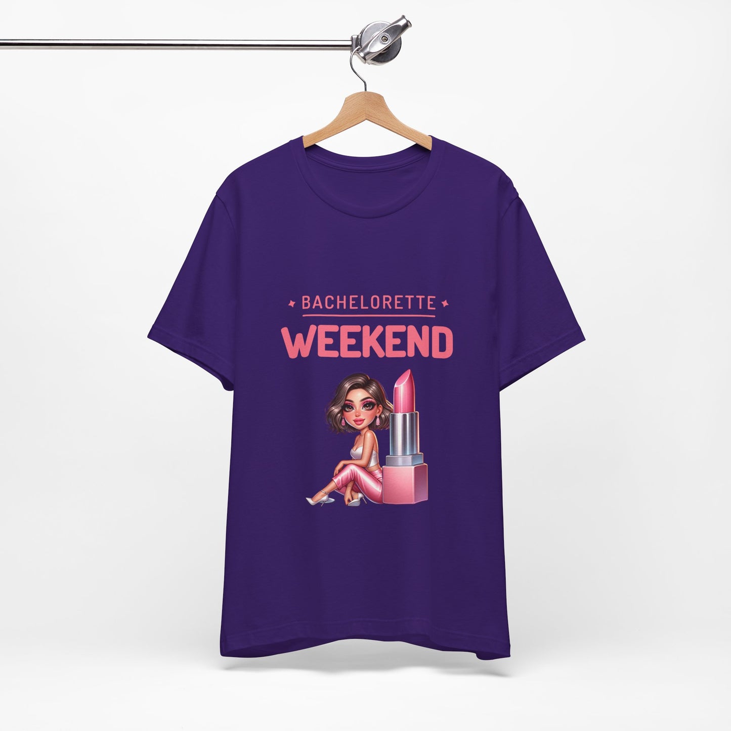 Bachelorette Weekend T-Shirt, Fun Bridal Party Tee, Unisex Shirt for Celebrations, Girls Night Out, Hen Party Attire, Gift for Bridesmaids