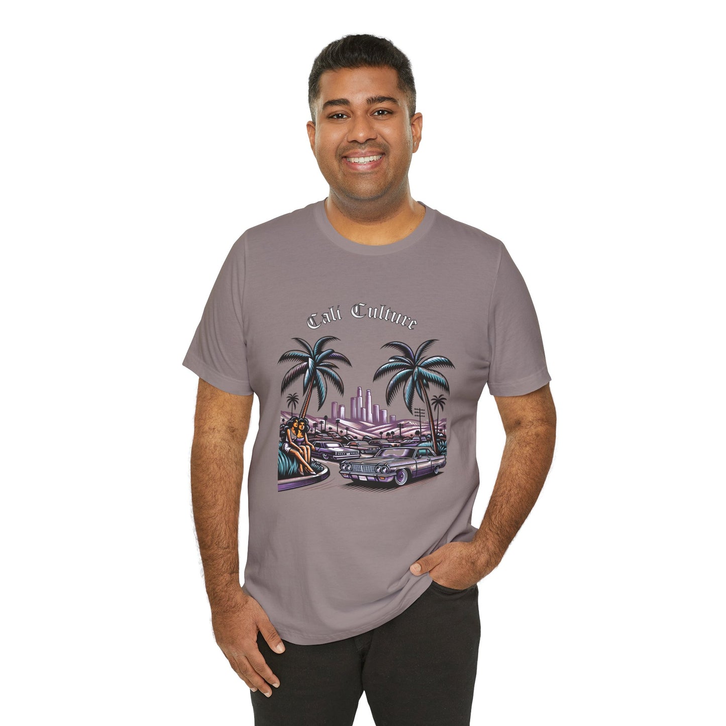 California Lowrider Love Unisex Tee - West Coast Chic, Vintage Car Lover Shirt, Retro Car Enthusiast Top, Hipster California Apparel,
