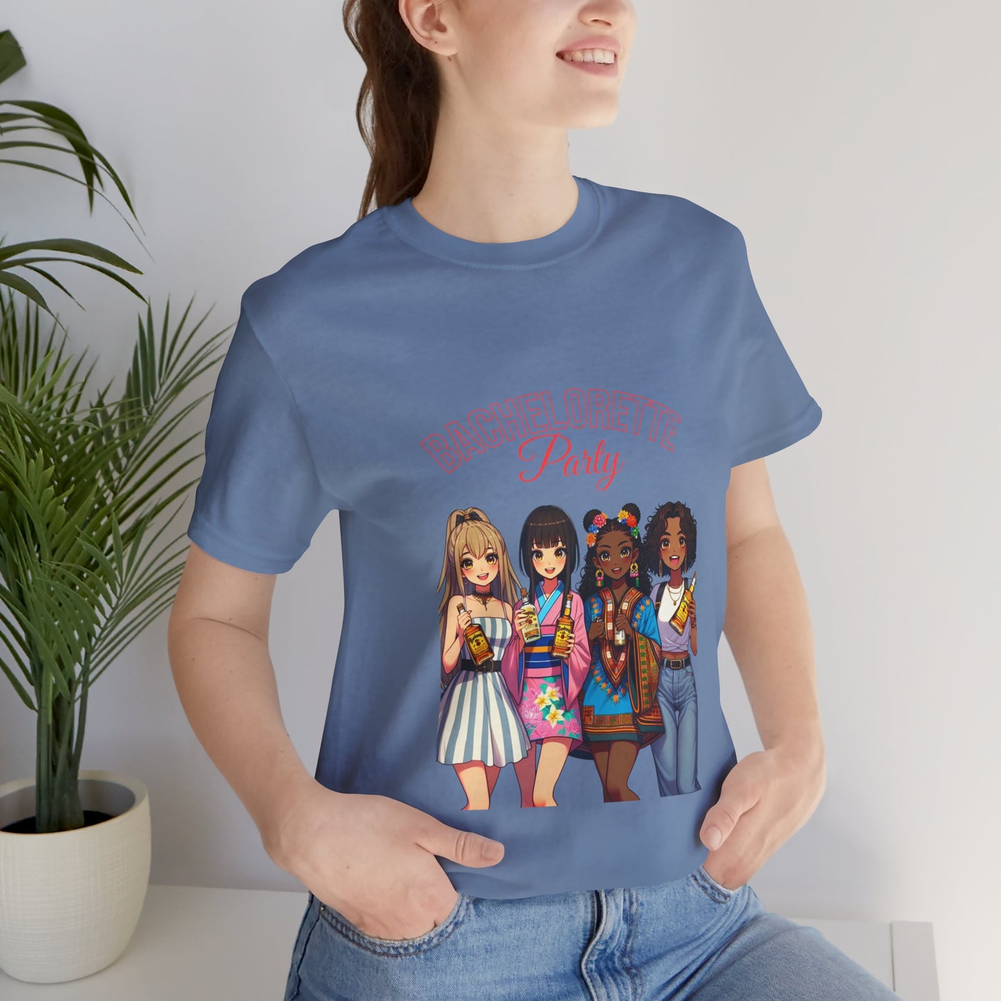 Bachelorette Party Tee - Fun Summer Shirt, Casual Outfit, Gift for Bridal Party, Vacation Wear, Beach Celebration