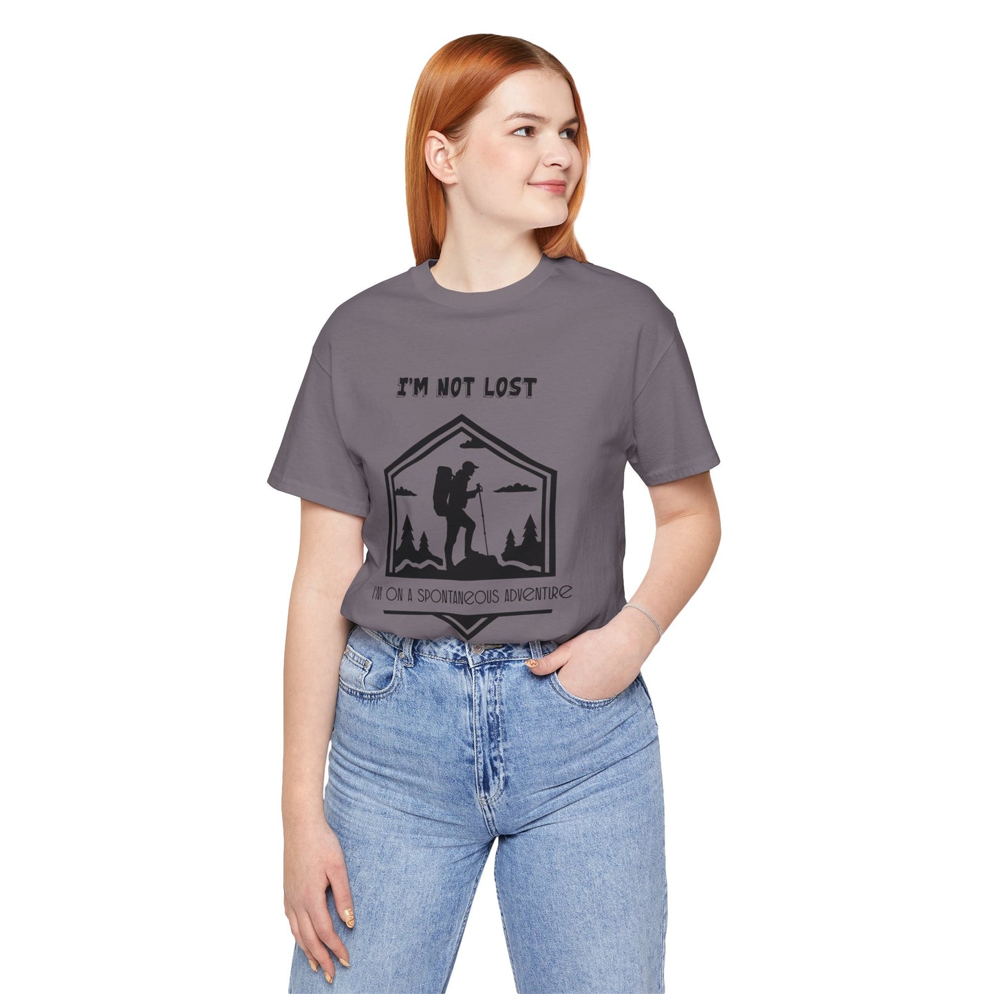 Adventure Tee, Wanderlust Shirt, Traveler Top, Not Lost Tee, Unisex Hiking Shirt, Spontaneous Adventure Shirt