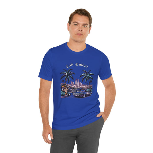 California Lowrider Love Unisex Tee - West Coast Chic, Vintage Car Lover Shirt, Retro Car Enthusiast Top, Hipster California Apparel,